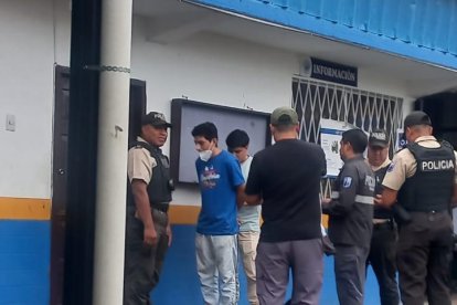 El sospechoso fue detenido en Santo Domingo durante las votaciones.