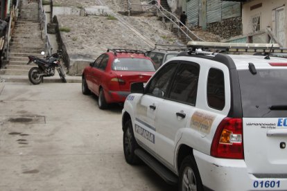 Al sitio llegaron unidades policiales para recabar datos.