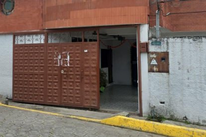 En este sitio fue donde hallaron al joven sin vida.