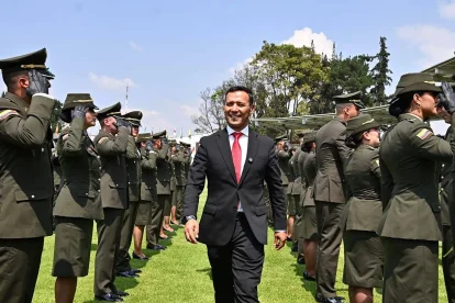 Pedro Sánchez, Ministro de Defensa de Colombia.
