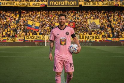 Messi llegará al Estadio Monumental próximamente.