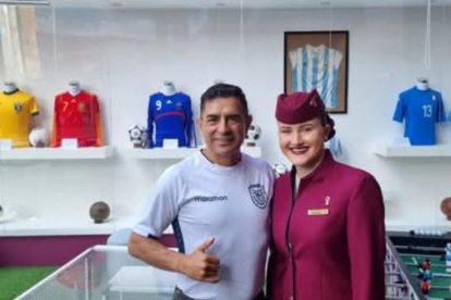 Bustamante estuvo en el Mundial de Catar 2022.