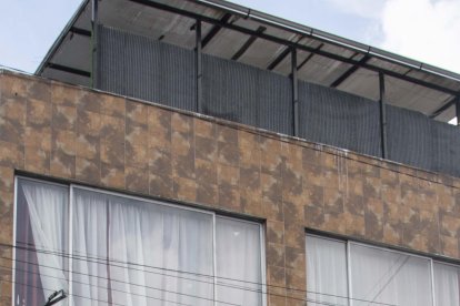 En el tercer piso de este sitio se realizaban los encuentros sexuales, en Solanda.