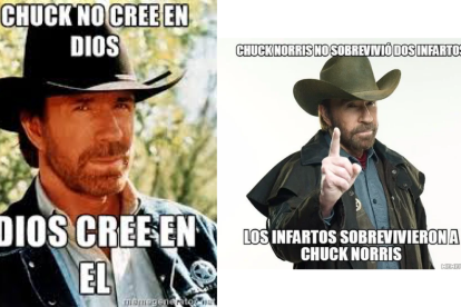 Los memes exageran las habilidades de Chuck Norris hasta convertirlo en un ser invencible