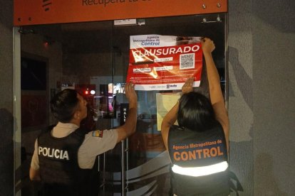 Autoridades de la AMC clausuraron el establecimiento.