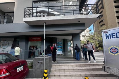 Los moradores del sector quedaron asombrados tras la noticia.