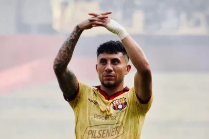 Joao Rojas jugador de Barcelona SC pidió oraciones.