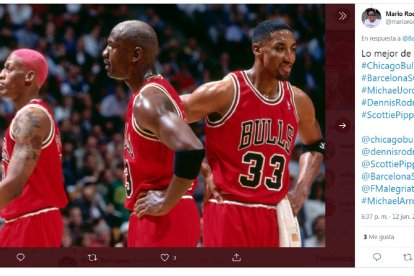 Mario Rodríguez, hincha del Barcelona los comparó con los Chicagos Bulls.
