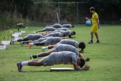 Barcelona tuvo cuatro días de entrenamientos en su primera semana después de la cuarentena del Covid 19.