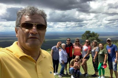 Etcheverry se encuentra junto a su familia en Santa Cruz de la Sierra, pasando la cuarentena.