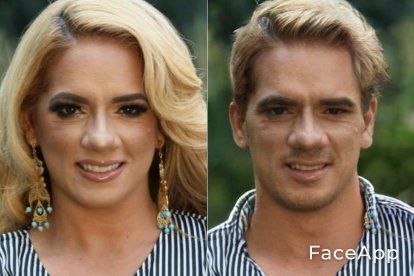 Gabriela Pazmiño, presentadora de televisión.