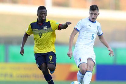 El año anterior, Edwin Valencia fue parte de la Sub 17 de Ecuador.