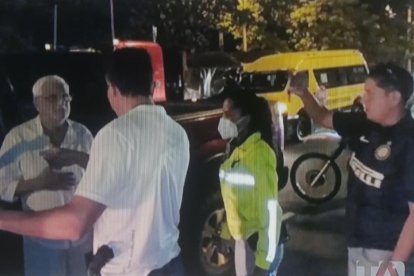 Adum fue detenido en su domicilio, ubicado en vía a la Costa.