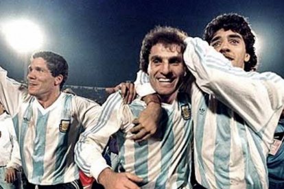 Oscar Ruggeri le dio el último titulo a Argentina en 1993, la Copa América en el estadio Monumental de Guayaquil.