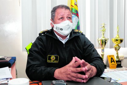 El coronel René García Andrade se infectó de coronavirus y su hija estuvo cerca de morir.