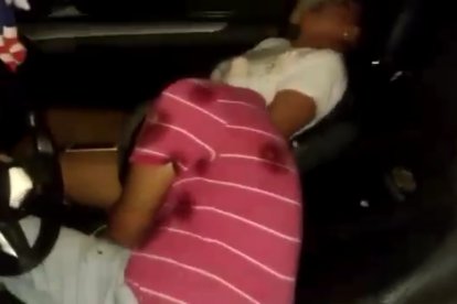 Amanda Onofre y Bryan Aguirre fueron víctimados cuando viajaban en su vehículo.