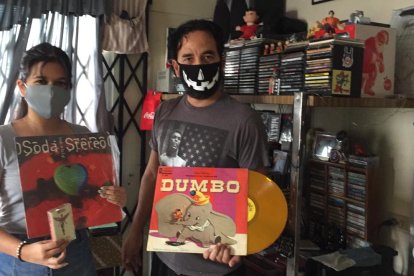 Usted puede ganar 30 dólares con un disco de vinilo de Soda Stereo.