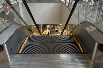 Así es la como está la señalética en el Mall del Sur