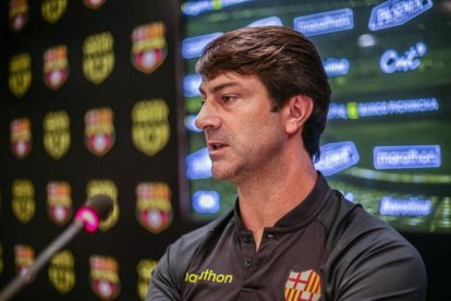 Marco Conenna, preparador físico del ídolo del Astillero.