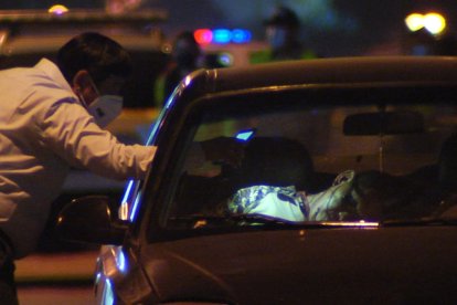La víctima se movilizaba en un taxi informal. Iba en el puesto de copiloto.