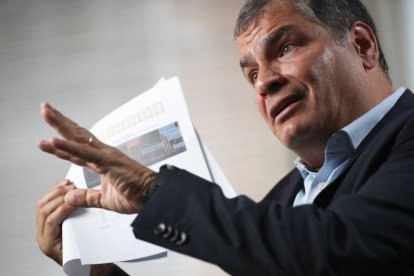 A Rafael Correa, expresidente de Ecuador, le ratificaron la sentencia en el caso Sobornos.