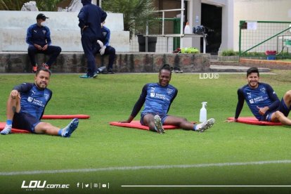LIga de Quito y sus entrenamientos para el regreso a LigaPro y Copa Libertadores.