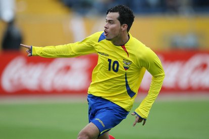 Jaime Iván Kaviedes hizo el gol en el 2001 para que Ecuador clasifique a su primer mundial de fútbol.