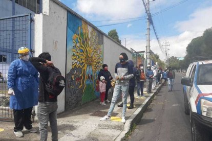En la brigada de Quitumbe han atendido a más de 400 personas.