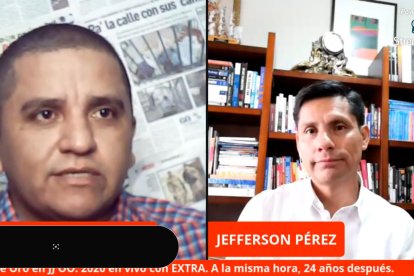 Jefferson Pérez habló por una hora con Jerson Ruiz de EXTRA. 24 años después a la misma hora de cuando ganó la Medalla Olímpica.