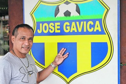 José Gavica destacó en el mediocampo canario por su destreza con el balón y potente disparo.
