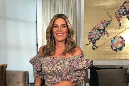  Gaby prometió dejar toda su buena vibra en el estudio de grabación. 