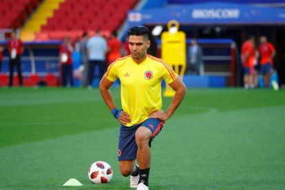  Radamel Falcao y Harry Kane serán los artistas estelares del afiche de cierre de octavos del Mundial 2018. 