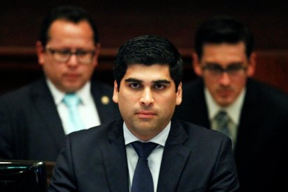  Otto Sonnenholzner fue posesionado este martes en la Asamblea Nacional 