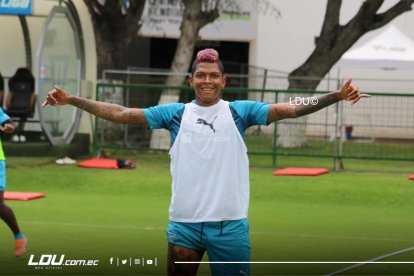 Billy Arce jugador de Liga de Quito que estará ante Independiente del Valle.