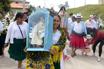 En celebraciones pasadas hacían procesiones con la efigie.