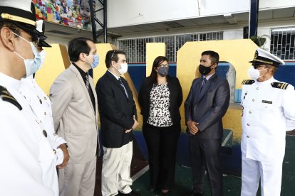 Las principales autoridades del establecimiento participaron del acto.