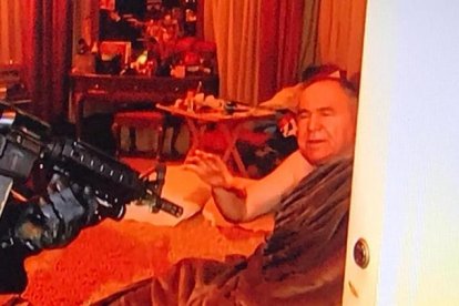 Detención de Abdalá Bucaram este 11 de agosto de 2020.