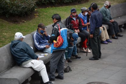 El Centro Histórico es una de las parroquias con más contagios en la capital.