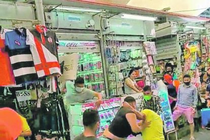 La persona que vendió el aparato y el comprador se fueron a los ‘quiños’.