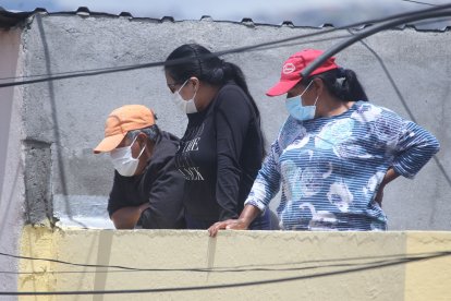 Algunos moradores no salieron de sus casas porque creían que se trataba de un caso de coronavirus.