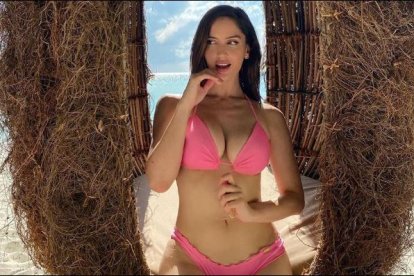 La ex de Maluma, la guapa Natalia Barulich.