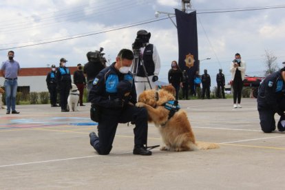 Los instructores se despidieron de sus compañeros con tristeza.