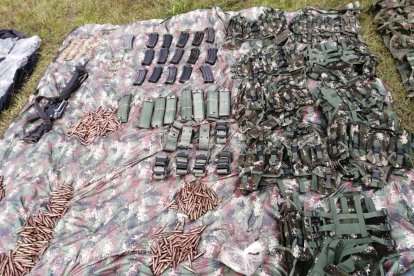 Se investiga cómo ingresaron las armas a territorio ecuatoriano.