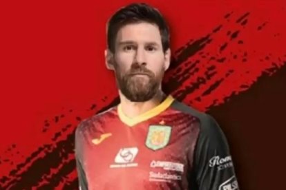 Messi vistió la piel del Deportivo Cuenca