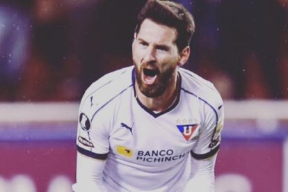 En Liga de Quito también tuvo espacio el argentino