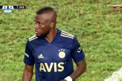 Enner valencia llegó el 29 de agosto a Turquía y ya jugó unos minutos.