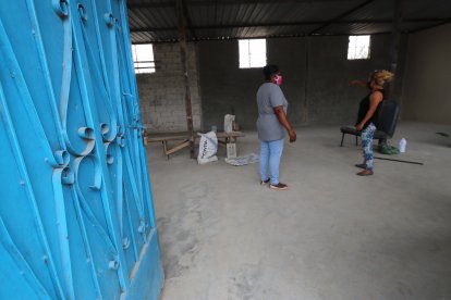 La mejora de la casa comunal permitirá que más niños y jóvenes puedan estudiar.