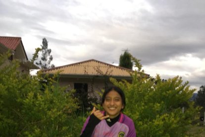 Allison Ochoa dejó su natal Guayaquil para este año reforzar a Carneras UPS de Cuenca.