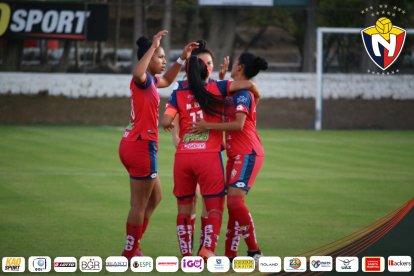 Madelen Riera, tres goles con su nueva camiseta de El Nacional.
