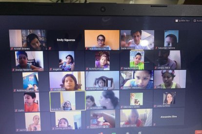 De manera voluntaria los chicos fueron inscritos en los cursos de la Orquesta Sinfónica de Guayaquil.